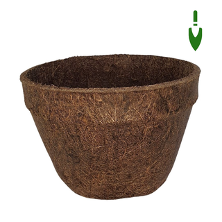 Vaso de Fibra de Coco Nº 10 para Orquídeas e Plantas Natural e Ecológico - Coquim