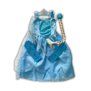 Dzyoleize Fantasia da Princesa Elsa Vestido de tule para meninas da Frozen  Vestido de baile para festa de Halloween, Carnaval, Natal, Aniversário e  Noite (as2, age, 3_years, 4_years, regular, Azul)