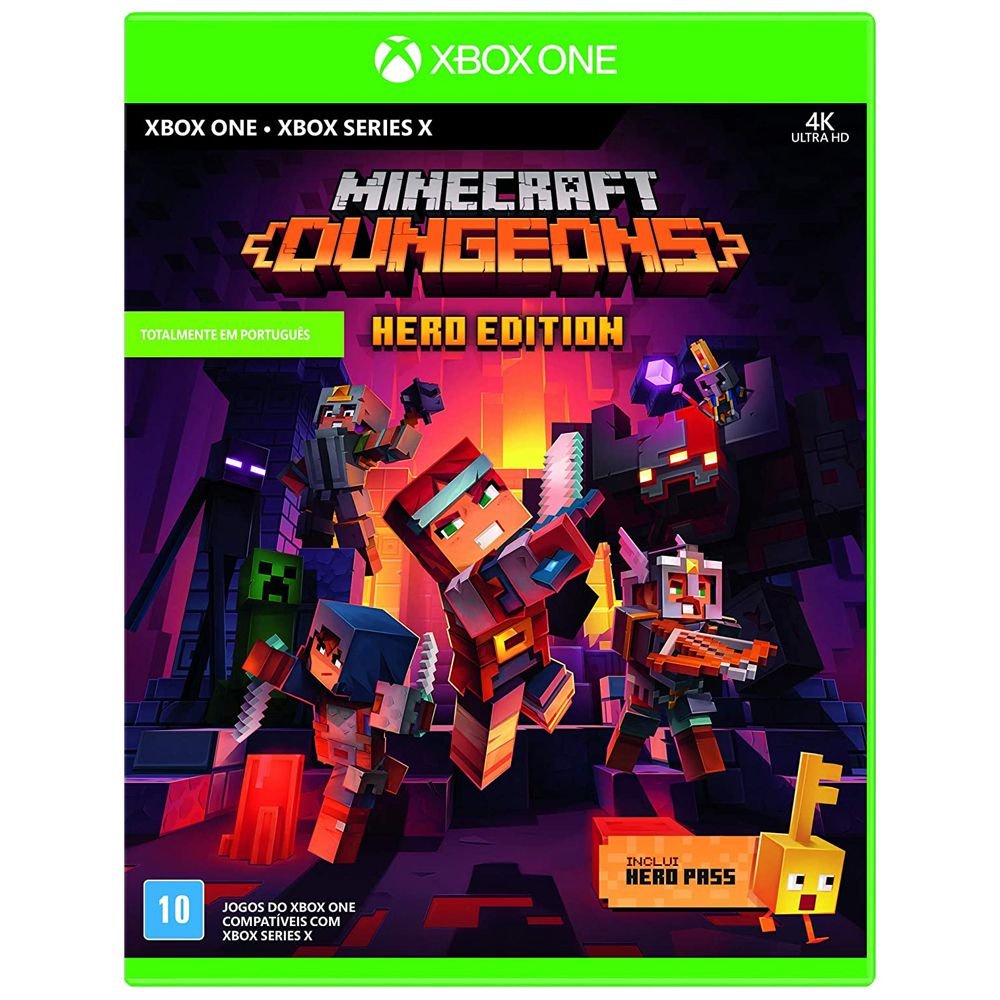 Minecraft Dungeons Hero Edition Xbox One Xbox Series X Shopee