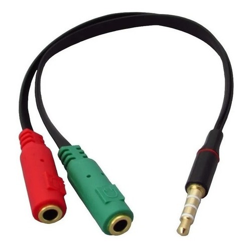 Adaptador P3 Para P2 Para Microfone Ou Fone Headset