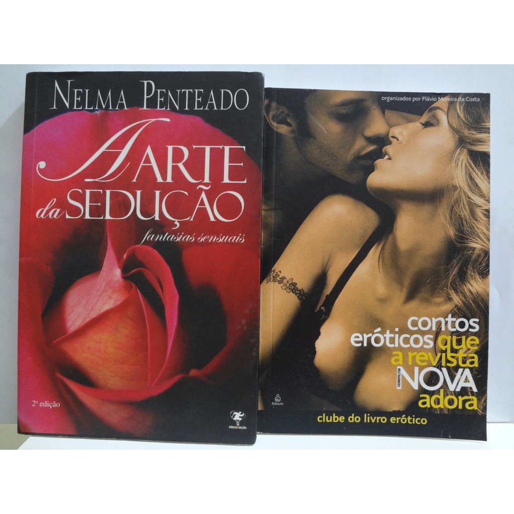 2 Livros A Arte da Sedução Nelma Penteado + Contos Eróticos Que a Revista  Nova Adora Flávio Moreira Costa ( Org ) | Shopee Brasil