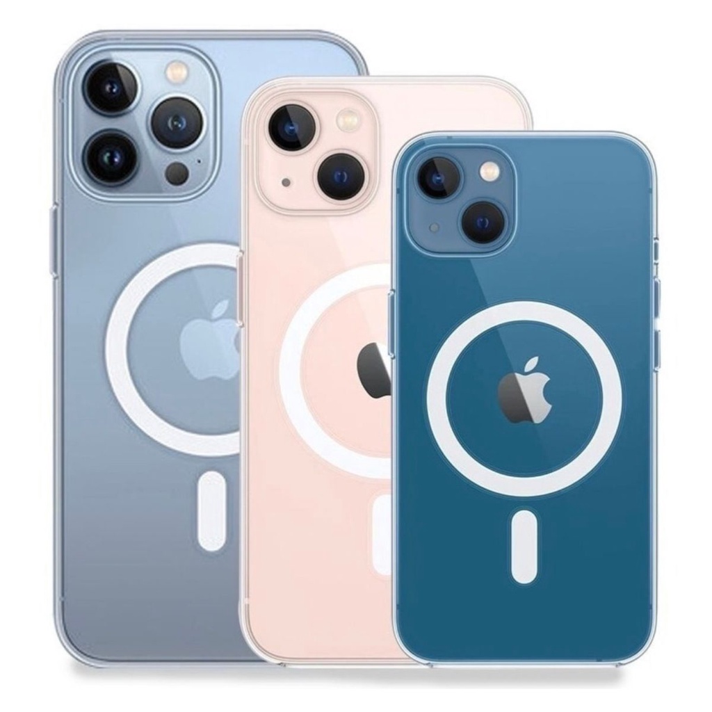 Capa Capinha Magsafe Transparente para IPhone 13, 13 Pro Max
