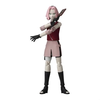 Boneco Sakura Haruno + acessórios Naruto Shippuden F00736- Fun