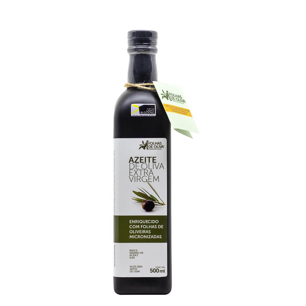 Azeite de Oliva Extra Virgem Natural Folhas de Oliva - acidez 0,4% ...