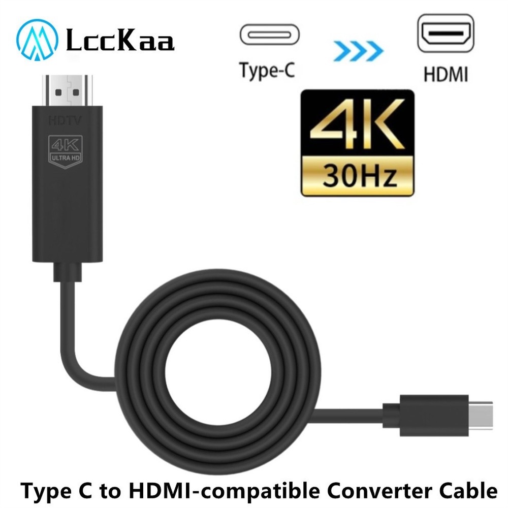 Huawei LccKaa Adaptador HDMI Tipo C Compat vel Com 4K USB Para