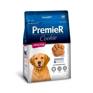 Biscoito Premier Cookie para Cães Adultos 250G em Oferta na Shopee