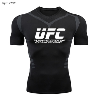 Camiseta De Compressão Masculina Para Academia Rashguard Jerseys Fitness  Corrida Treino