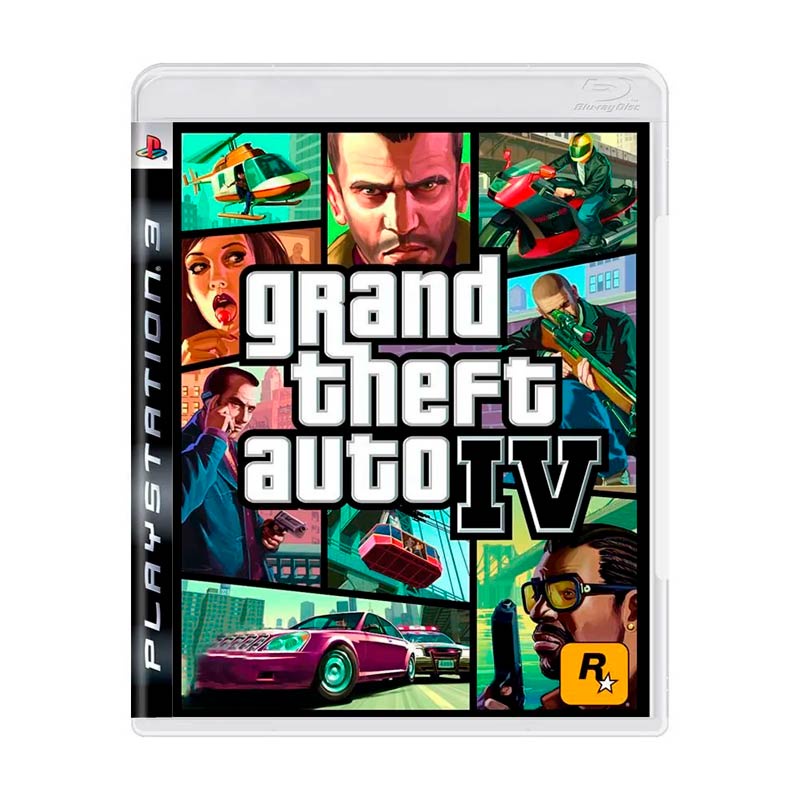 Jogo GTA IV - Grand Theft Auto IV - Playstation 3 Ps3 - Mídia Física  Original - Escorrega o Preço