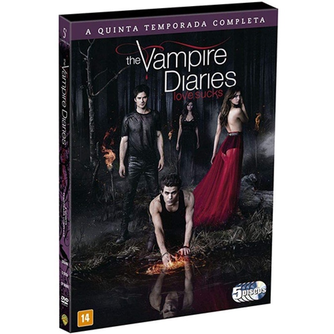 Dvd diarios de um vampiro 1 temporada