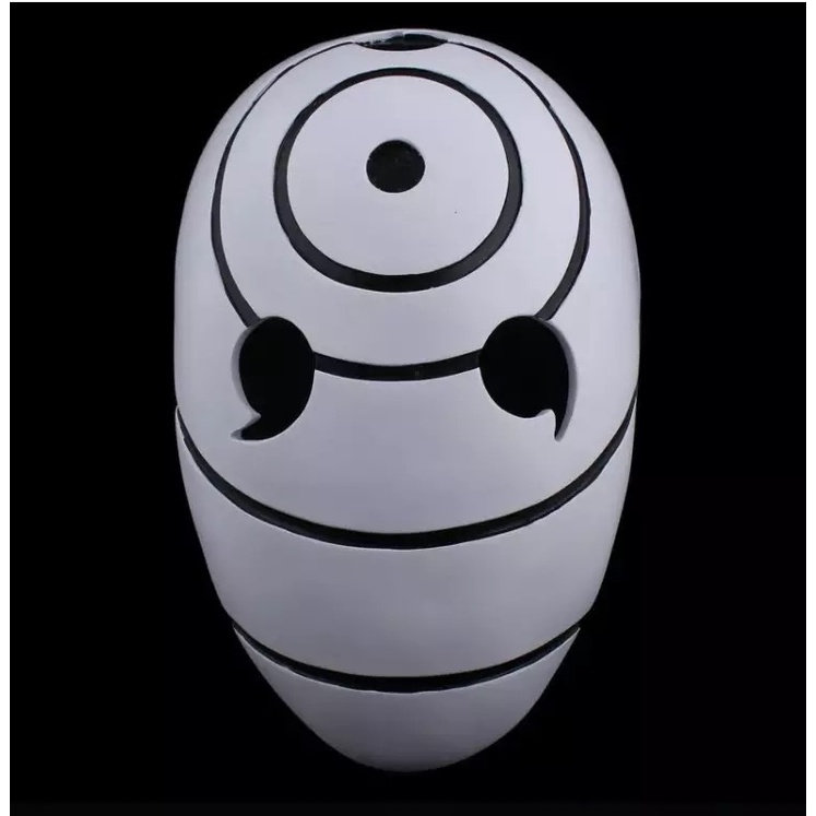Máscara Cosplay de resina facial completa, máscara japonesa de desenhos  animados Kakashi, Tobi Obito Akatsuki Ninja