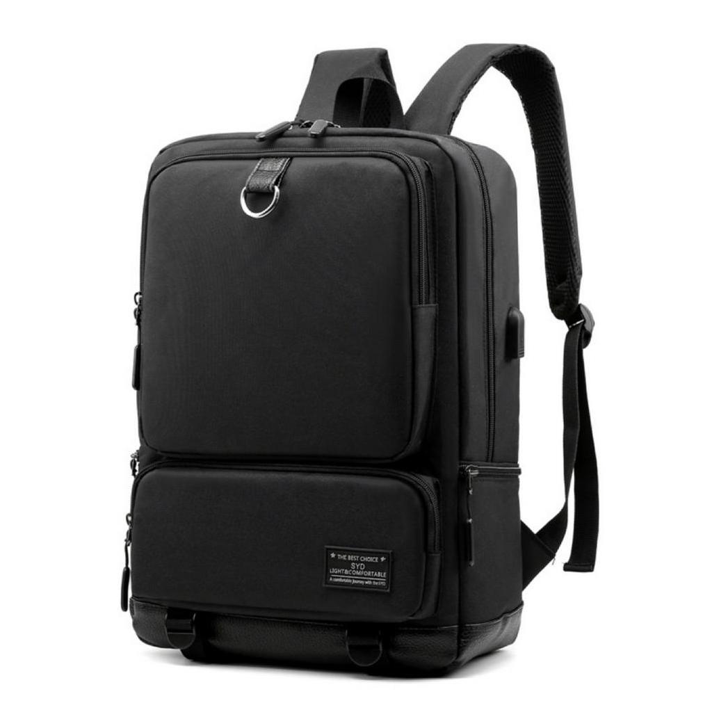 Mochila masculina unissex casual cabe 15,6 notebook com usb T1-025