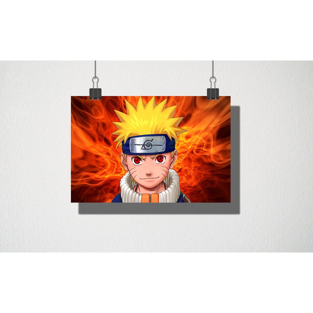 Póster de Assistir Naruto Shippuden Dublado sobre lienzo y arte de