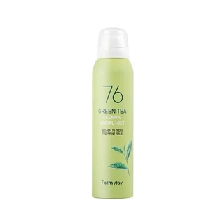 farmstay 76 green tea calming facial mist 120g em Oferta na Shopee