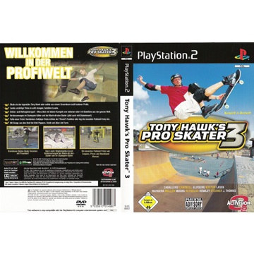 Tony Hawks Pro Skater 3 PS2  Tony hawk pro skater, Pro skaters