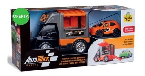 Caminhão e Carro Auto Truck Racing Samba Toys 121 - freitasvarejo