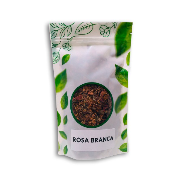 Chá de Rosa Branca 20 Gramas - Cultivo 100% NATURAL | Shopee Brasil