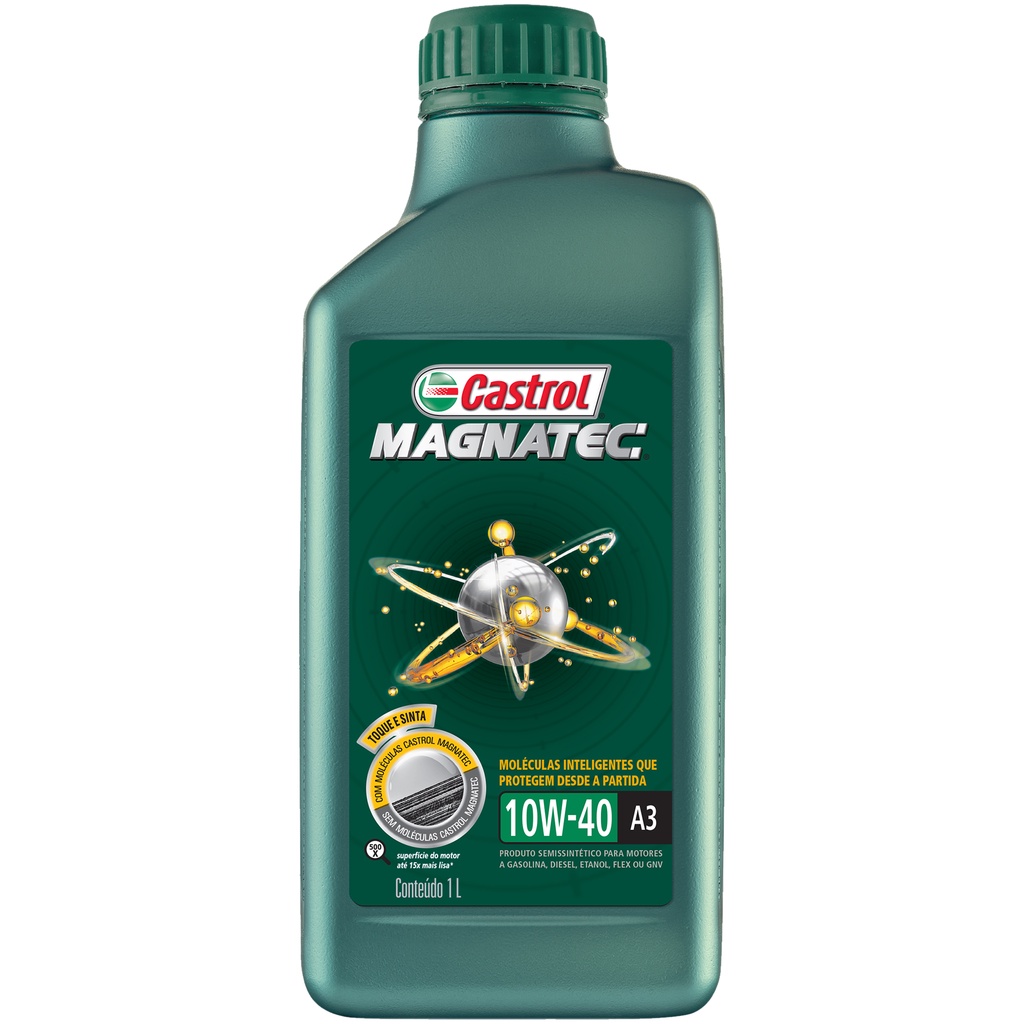 Óleo Lubrificante Castrol Magnatec 10W40 A3 Semissintético Renault ...