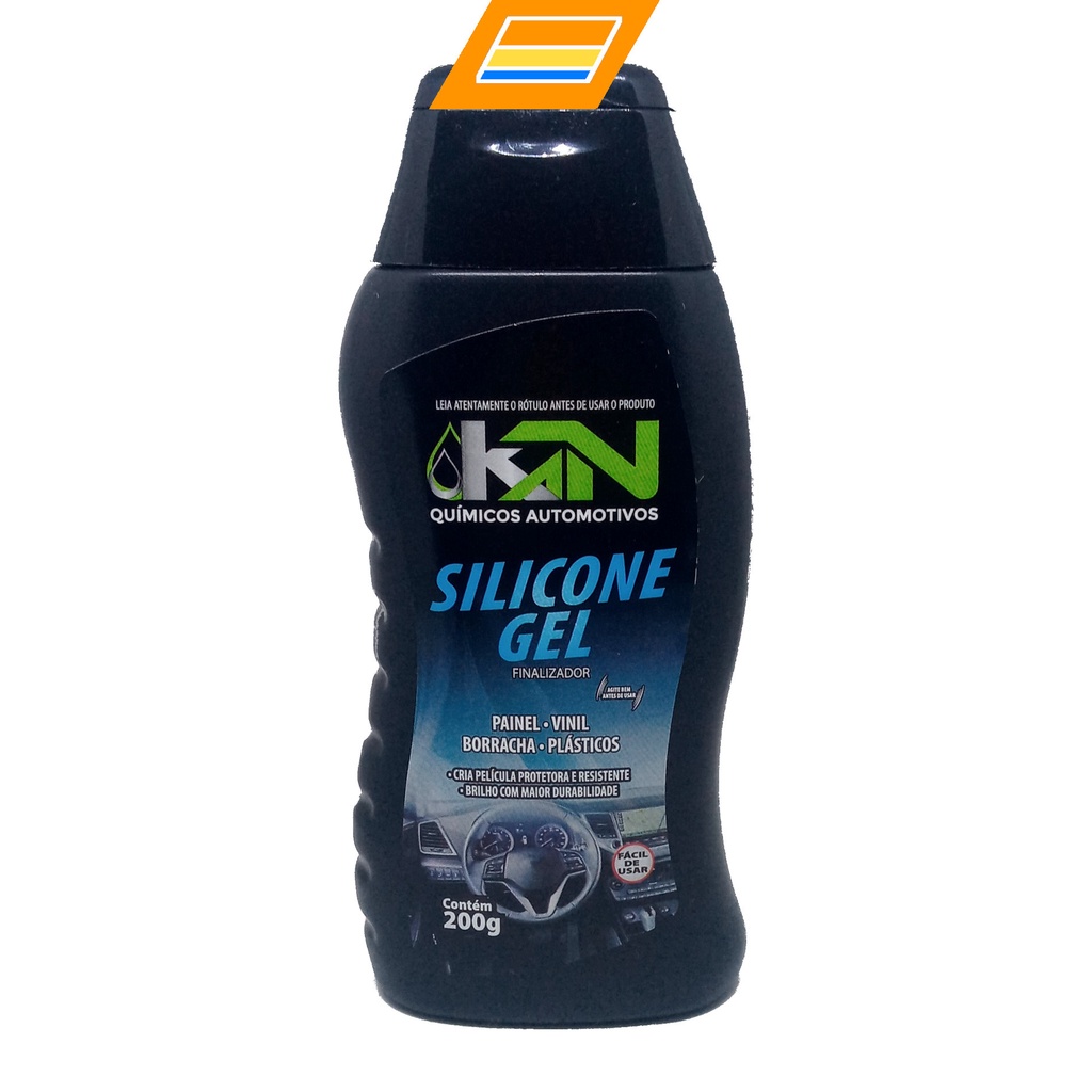 Silicone Automotivo Em Gel 200g KN Perfumado Para Carro Painel e ...