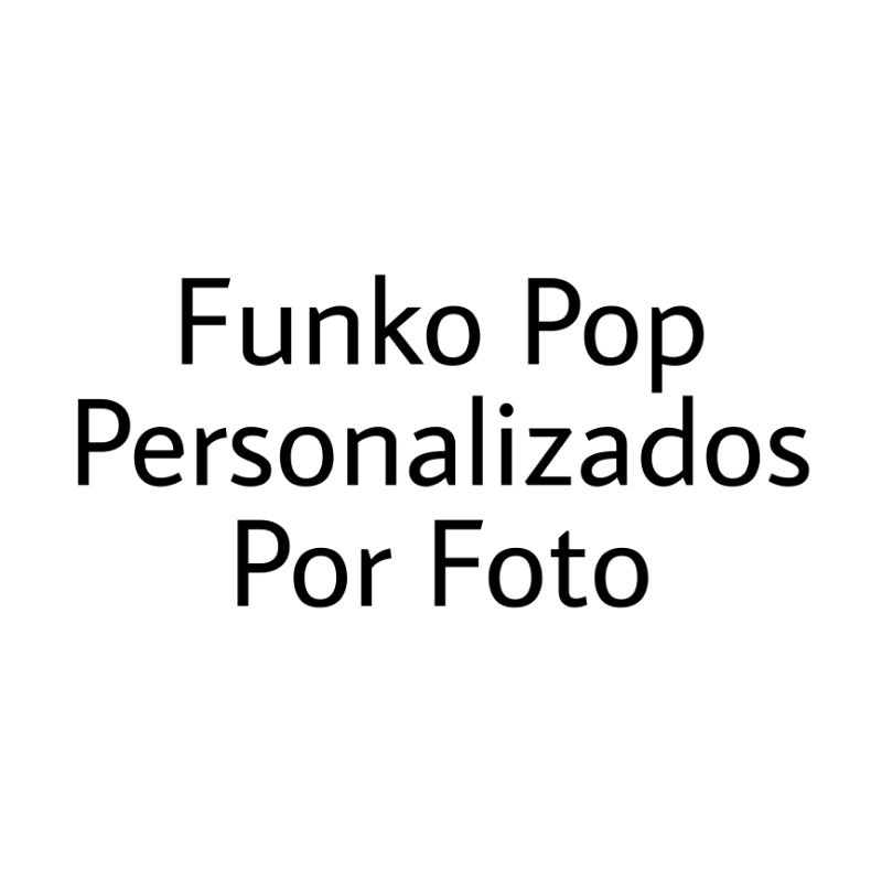 Funko Pop personalizado por foto