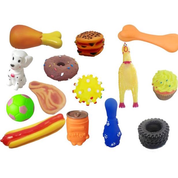 Kit Brinquedos Mordedores Para Pet Cachorro 3Un.