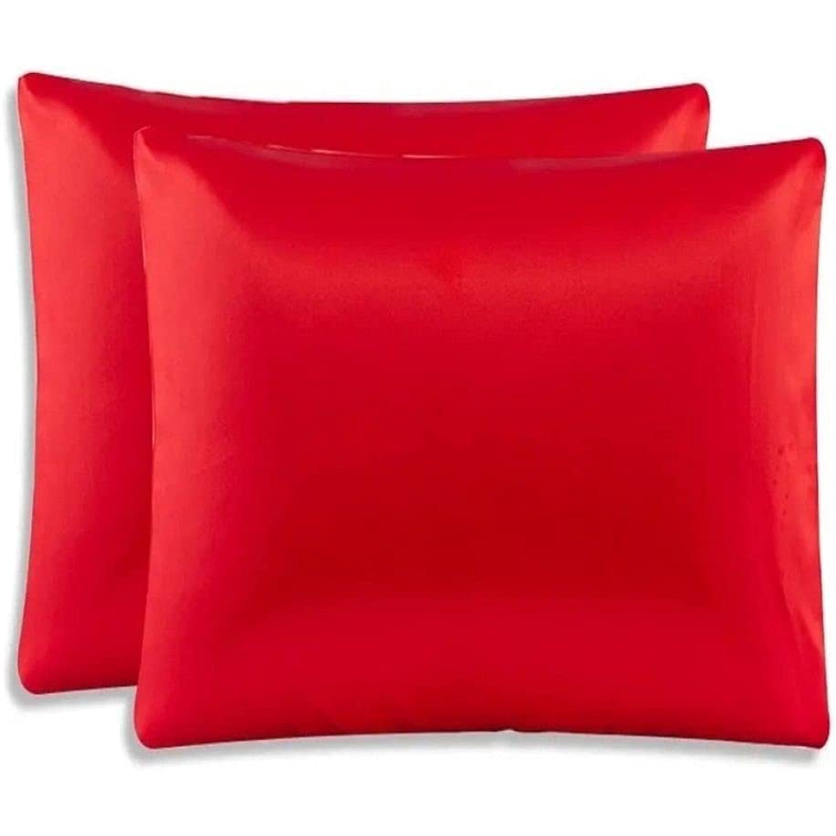 Par de Fronha de Cetim Com Zíper Anti Frizz 70x50 ( 02 Unidades )