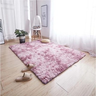 Tapete de Quarto e Sala Felpudo Macio Shaggy 1,00 X 1,40 m