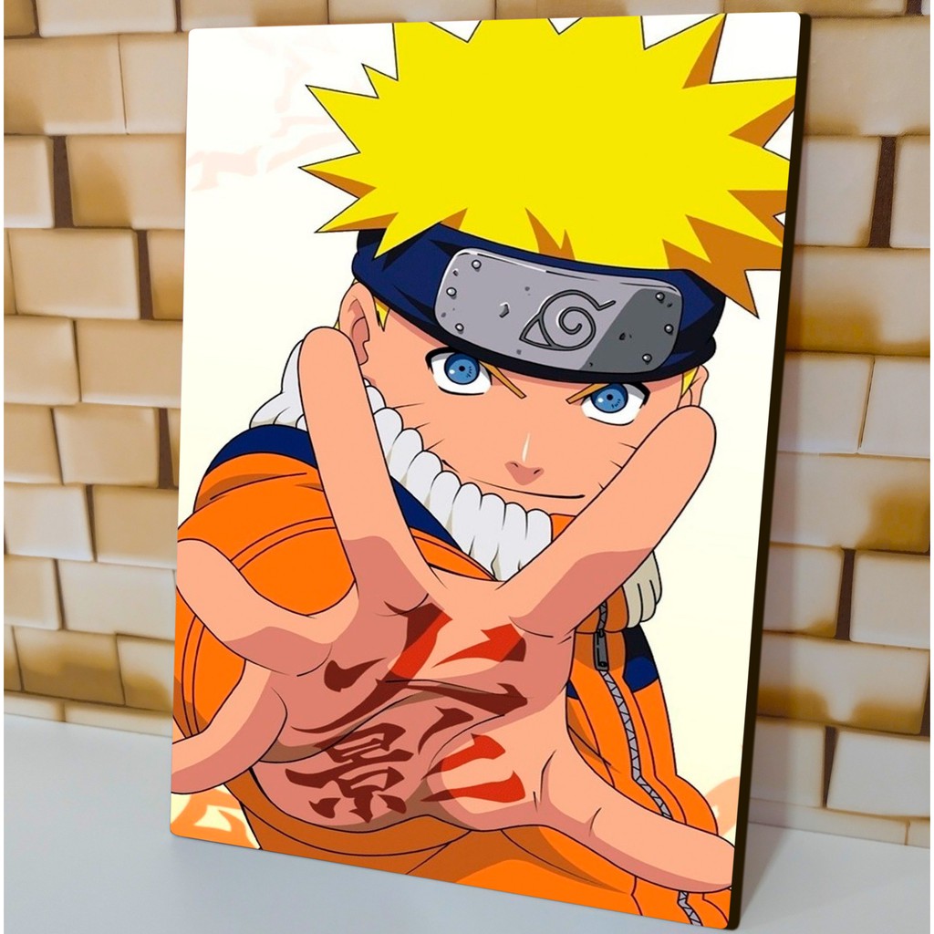 Quadro Naruto Anime Rosto Fúria Uzumaki 06mmmdf em Promoção na Americanas