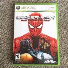 spider man web of shadows xbox 360 mídia física na caixinha