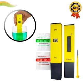 Medidor Ph Digital Da Água Calibração Automática Tela LCD Aquário Piscina Medição