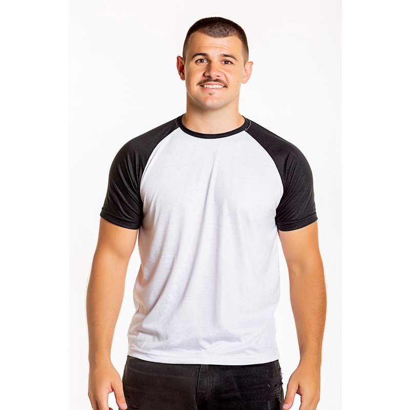 Camisa Masculina Rag-lan Contton - Branca