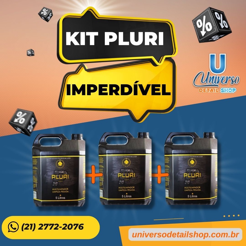 Pluri APC Multilimpador Concentrado Easytech (5L) - 3 UNIDADES