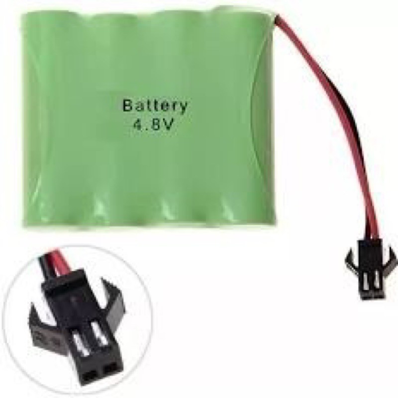 Bateria para carrinho de controle remoto 7,2V 1800mah AA plug smp02  recarregáveis