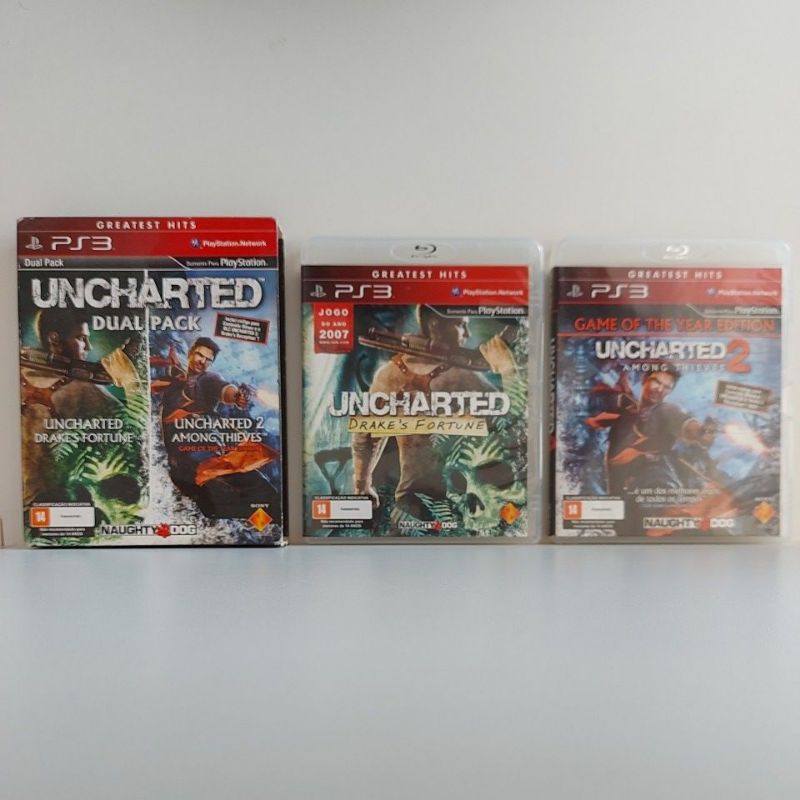 Comprar Uncharted Greatest Hits Dual Pack - Ps3 Mídia Digital - R