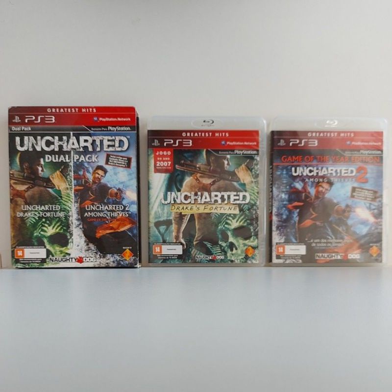  UNCHARTED Greatest Hits Dual Pack - Playstation 3