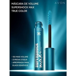 Máscara Rímel Para Cílios Avon Natura Faces Mark Supershock Max 5 in One  Euforic Big Fenomenal Volume Supreme Oil Super Extend Extreme Incolor |  Shopee Brasil