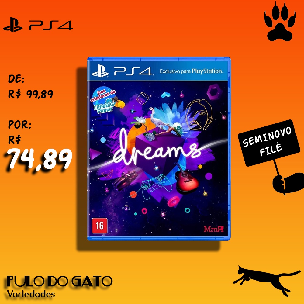 Dreams ps4 clearance cover