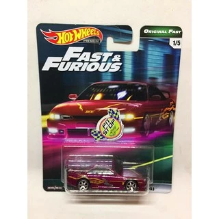 HOT WHEELS - NISSAN 240SX (S14) - FAST & FURIOUS - ORIGINAL FAST - HW PREMIUM