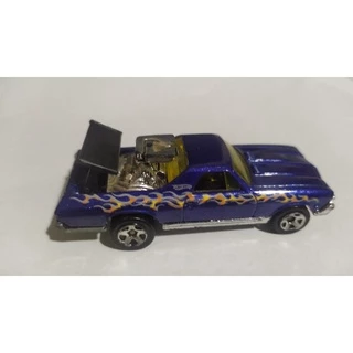 (E4-58-III) Hot Wheels 68 El Camino (Miniatura ORIGINAL loose).