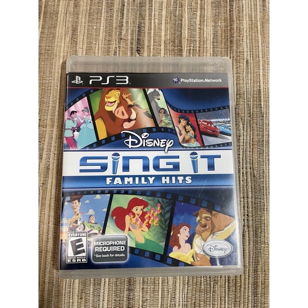 Disney sing it on sale family hits ps3