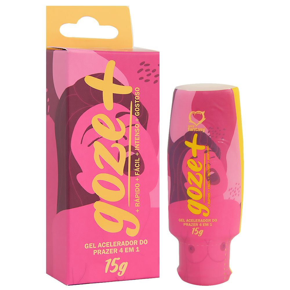 Gel Excitante Feminino Goze + Facilitador Orgasmo estimulador clitoris ...