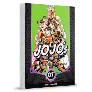 Mangá - Jojo's Bizarre Adventure - 07 - Parte 04: Diamond is Unbreakable - Novo/Lacrado