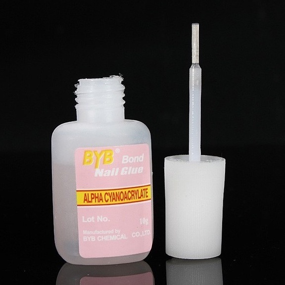 Cola Byb Bond Para Unhas Postiças E Tips 10g | Shopee Brasil
