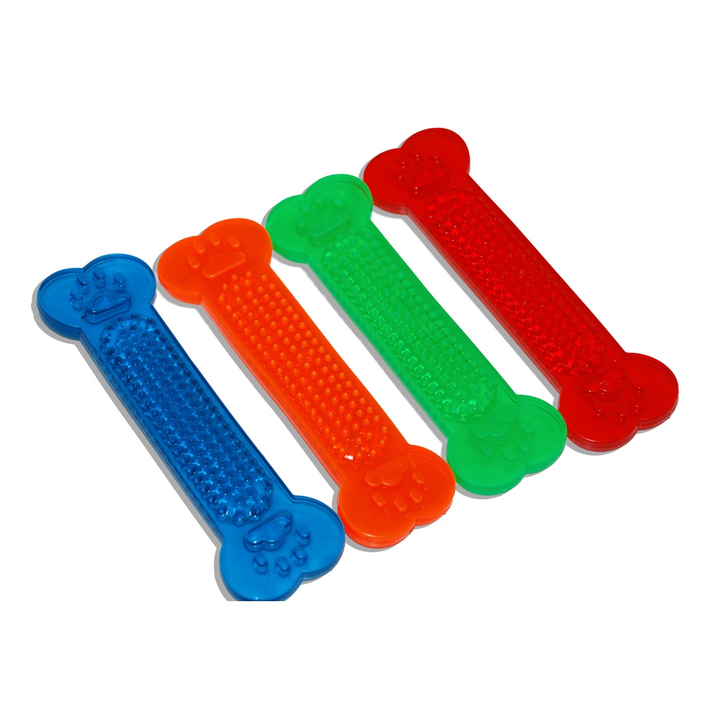 Brinquedo Pet Dental Play para Morder Mintfresh Haltere 5x13cm