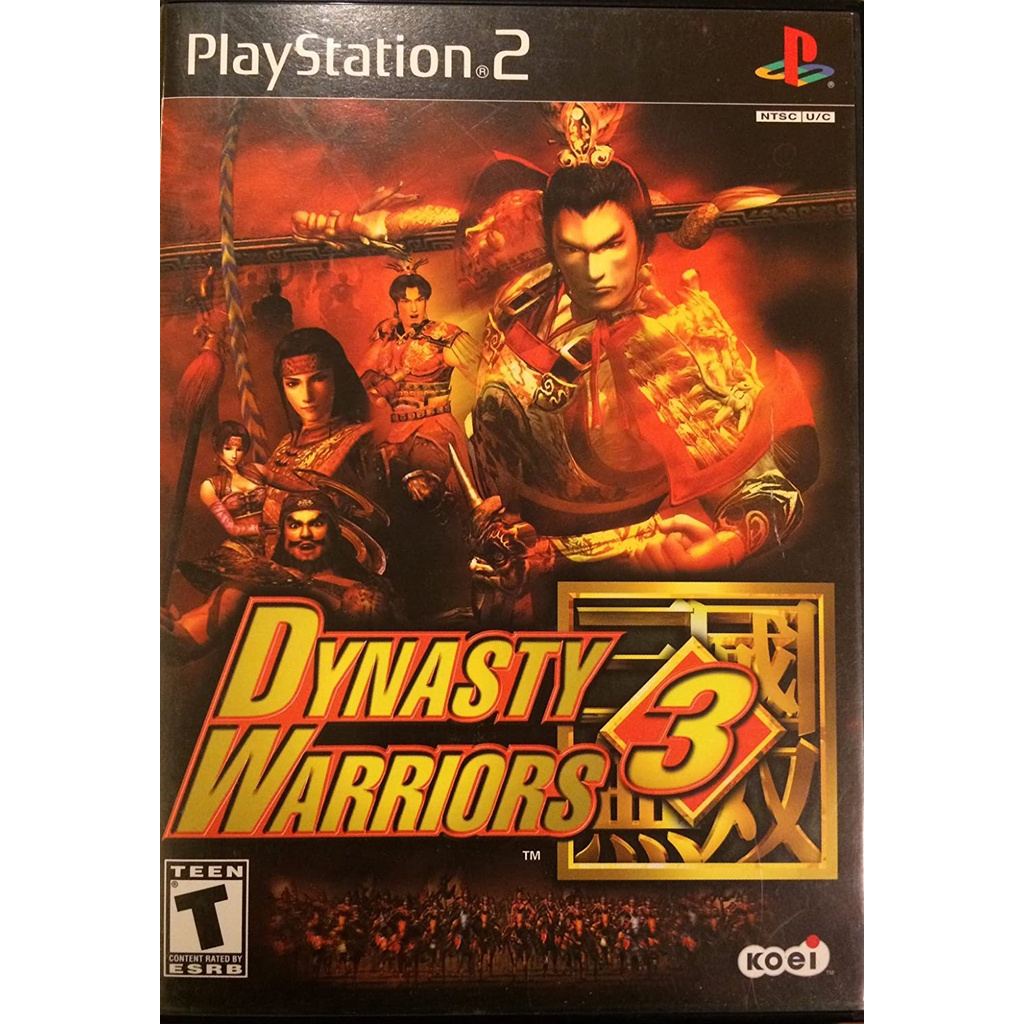 Jogo Dynasty Warriors 3 ps2