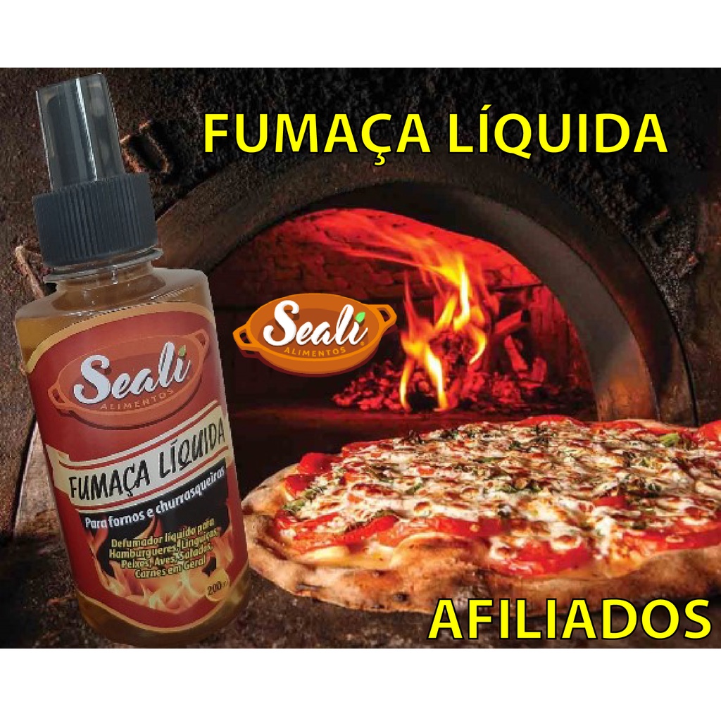 Fumaça Líquida Tempero Sabor Defumado - Pizzas, Saladas, Churrasco ...
