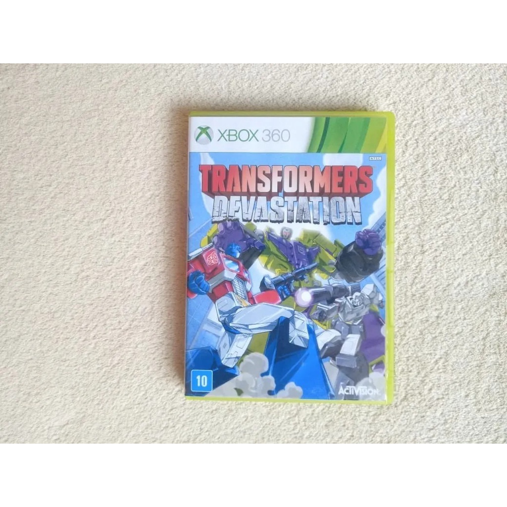 Jogo Transformers Devastation Xbox 360 Original Shopee Brasil