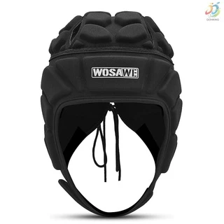 Capacete De Goleiro Ajustável / Protetor De Cabeça Para Capacete De Futebol / Rugby