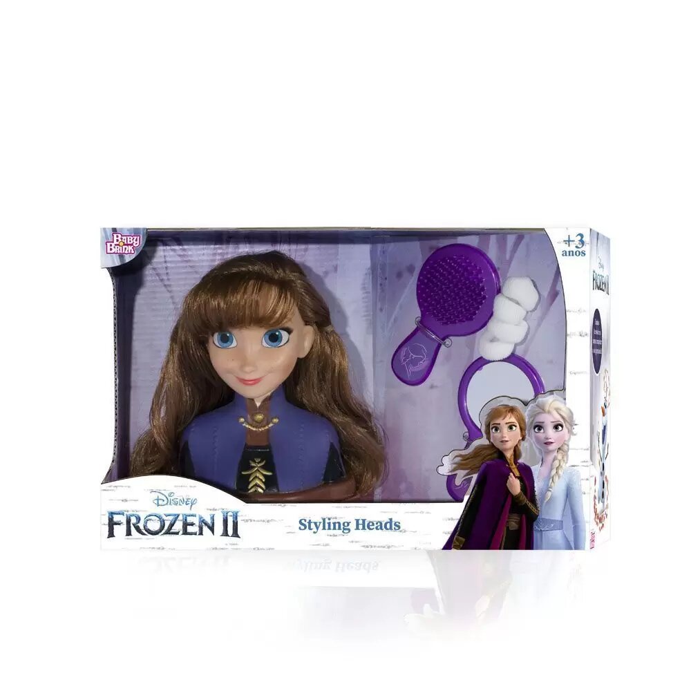 Boneca Frozen 2 Disney Anna 80 cm, Multicor, Baby Brink : :  Brinquedos e Jogos