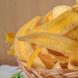 Banana Chips Artesanal Natural 500g (Corte redondo) - QualyChips