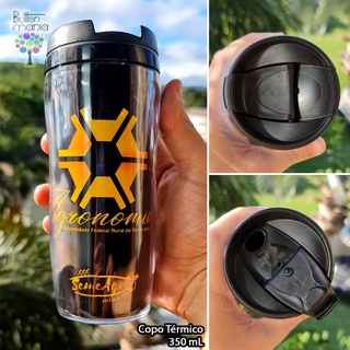 Copo Térmico 350mL PERSONALIZADO COM SEU NOME